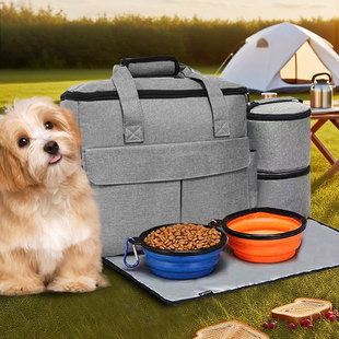 Pet Bag Travel Bag Convenient Large Capacity Backpack Dog Food Cat Food Folding Storage Bag Multifunctional Storage