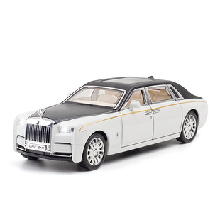 (Boxed) simulation 1: 32 car to Rolls Phantom alloy car model ornaments children's toys cross border