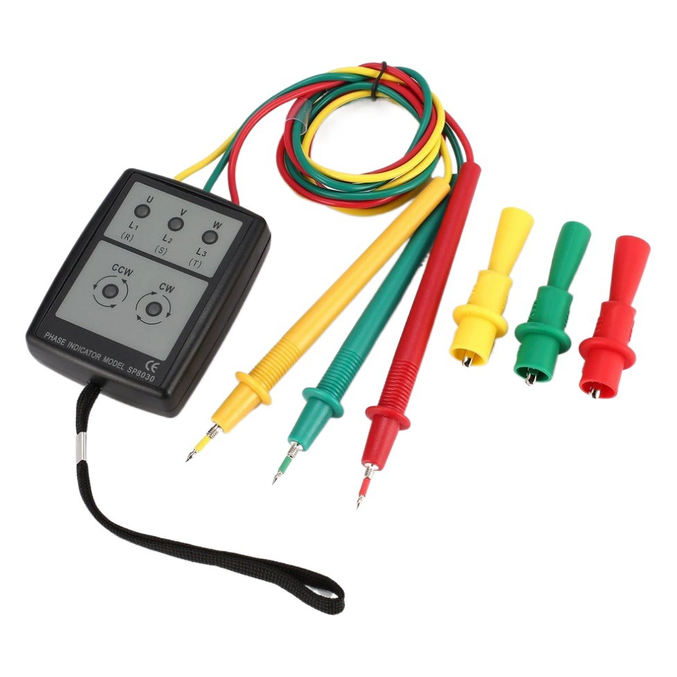 Завод небольшой оптовой фазовый измеритель фазовый метр тестер тока фазовый измеритель последовательности SP8030
