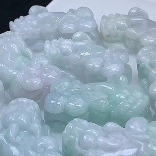 Wholesale Burmese Jadeite Spring Color Pixiu Jade Pendant Jewelry Pendant Wholesale