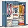 130 large wardrobe gray