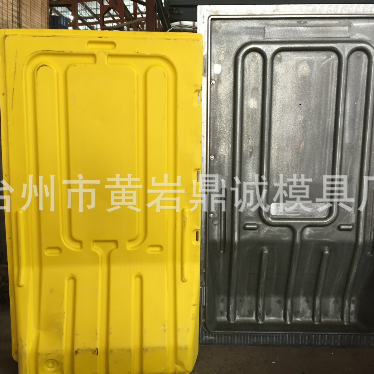 中空吹塑l围挡模具 塑料路障模具 交通水马模具 高l围挡模具 模具