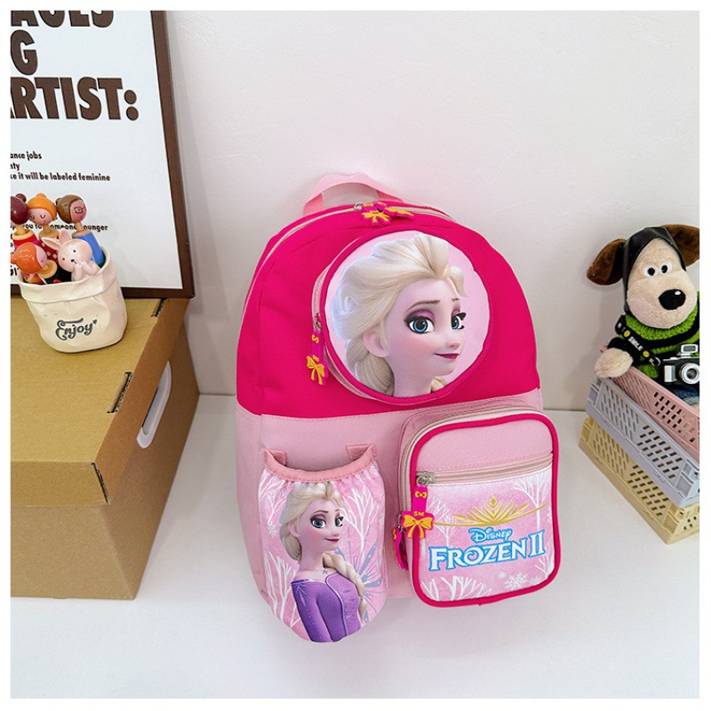 Nueva mochila de jardín de infantes Spider-Man de dibujos animados de 3-8 años de edad los niños preescolares mochila de primer grado