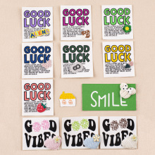 ӡˢ��ճ��GOOD LUCK���ͯ���M�½Y����ֶY�����b��N �N��
