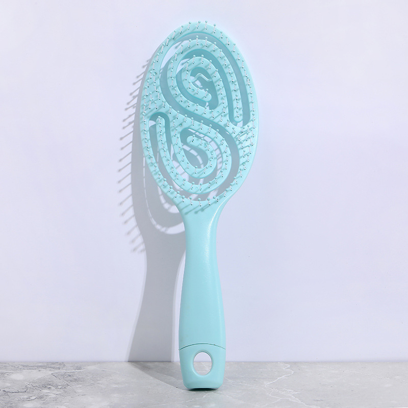 Casual Solid Color Abs Hair Combs display picture 2