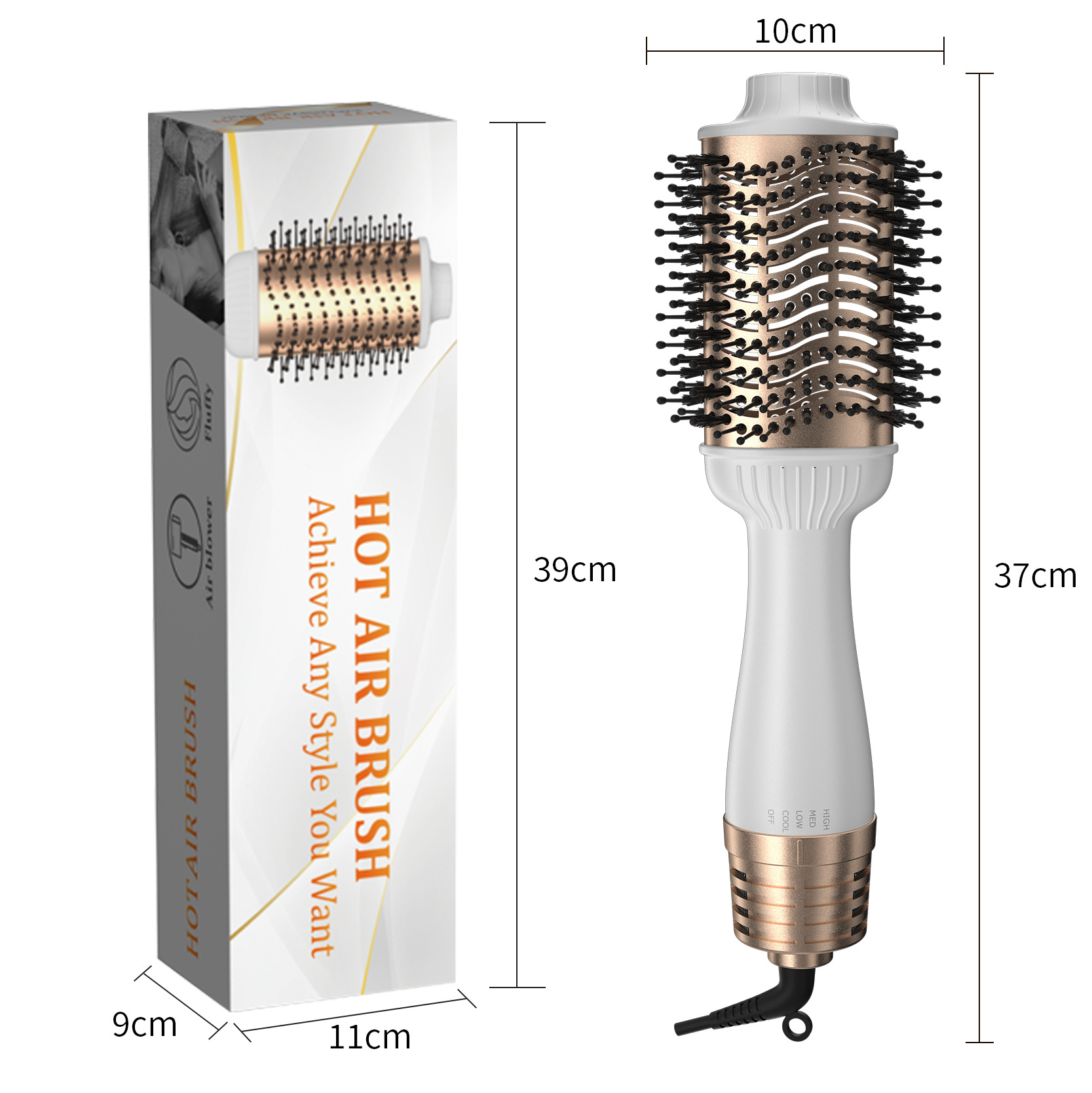Peinado de cabello recto transfronterizo, cabello recto image 8