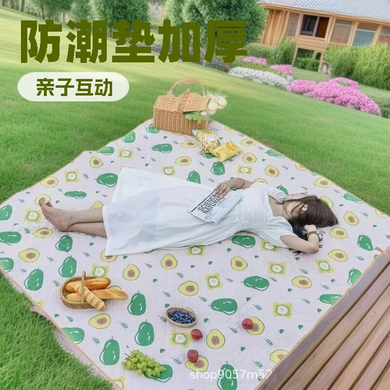 超声波铝膜野餐垫防潮垫加厚户外地垫野餐布春游垫子露营垫帐篷垫|undefined