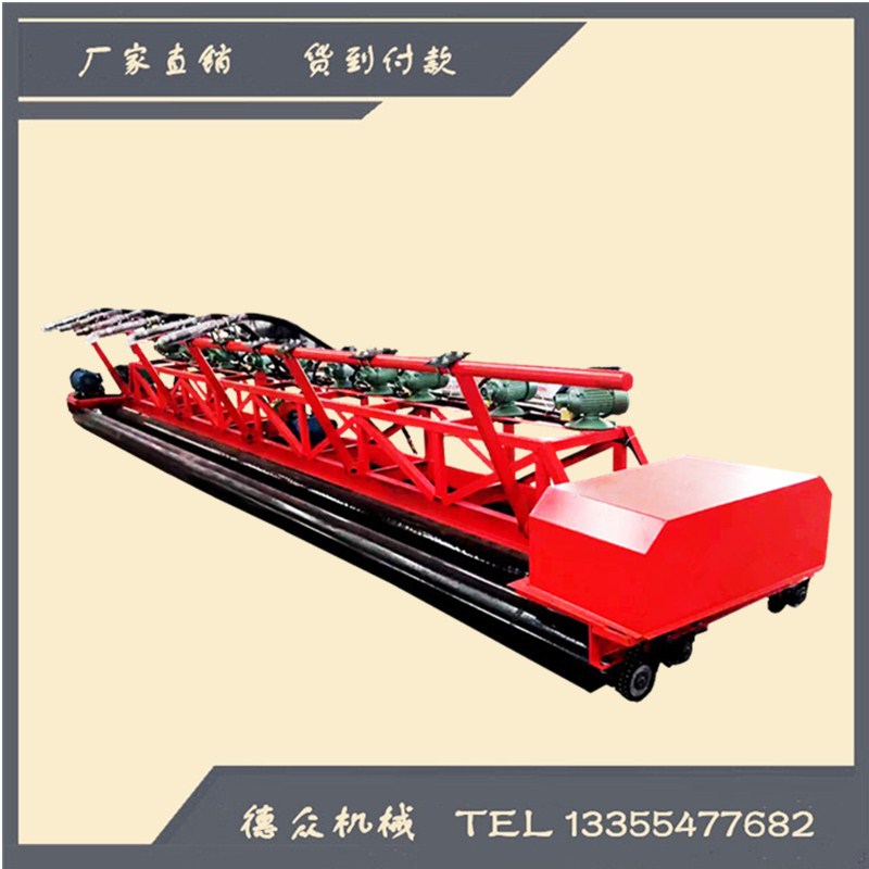 混凝土滚筒摊铺机三滚轴水泥摊铺整平机水泥路面修路摊平机