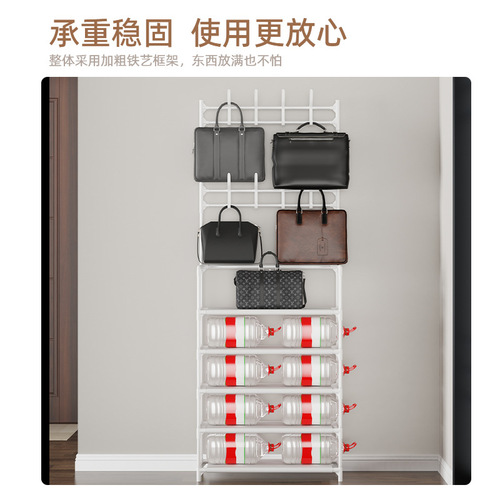 Simple Wardrobe Hanger, Foreign Trade Shoes and Hats Rack, Minimalist Rental House Clothing Rack, Multi-layer Assembled Home Use Versatile Clothes Rack