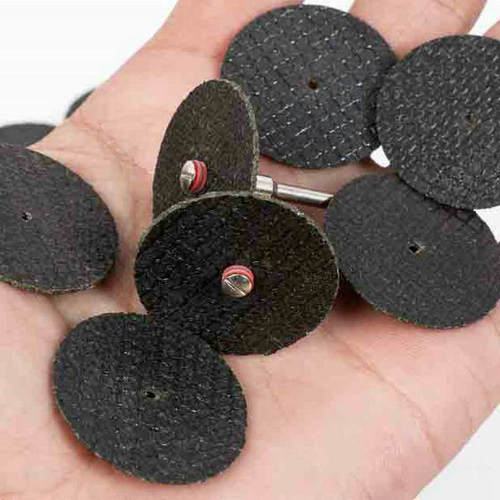Electric motorcycle lifting grinding accessories 32mm double mesh cutting disc thin iron double mesh face saw blade 24mm resin slice 
