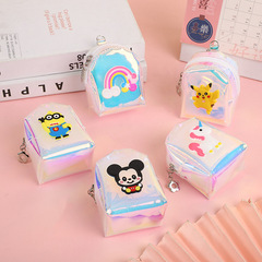 韓版ins可愛卡通包包隨身便攜迷你收納零錢包鑰匙掛件口紅耳機包