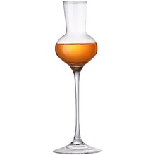 1S2J批发威士忌品鉴杯烈酒杯 高脚郁金香洋酒试酒杯水晶玻璃ISO闻
