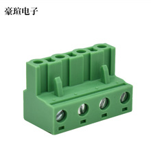 7.62MM接线端子插拔式PCB接线端HX2EDGK-7.62MM母座插拔式端子
