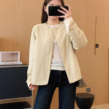 蚕丝羊毛棉服！羽感暗格轻盈蓄热保暖棉袄新型科技棉外套