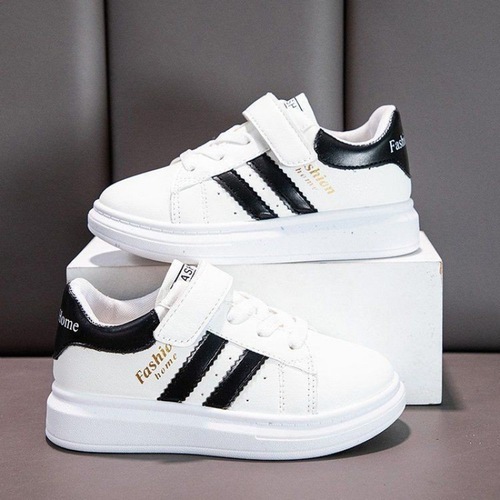 2024 new summer girls' painting white shoes, rainbow parent-child children's shoes, painted big children's girls' shoes