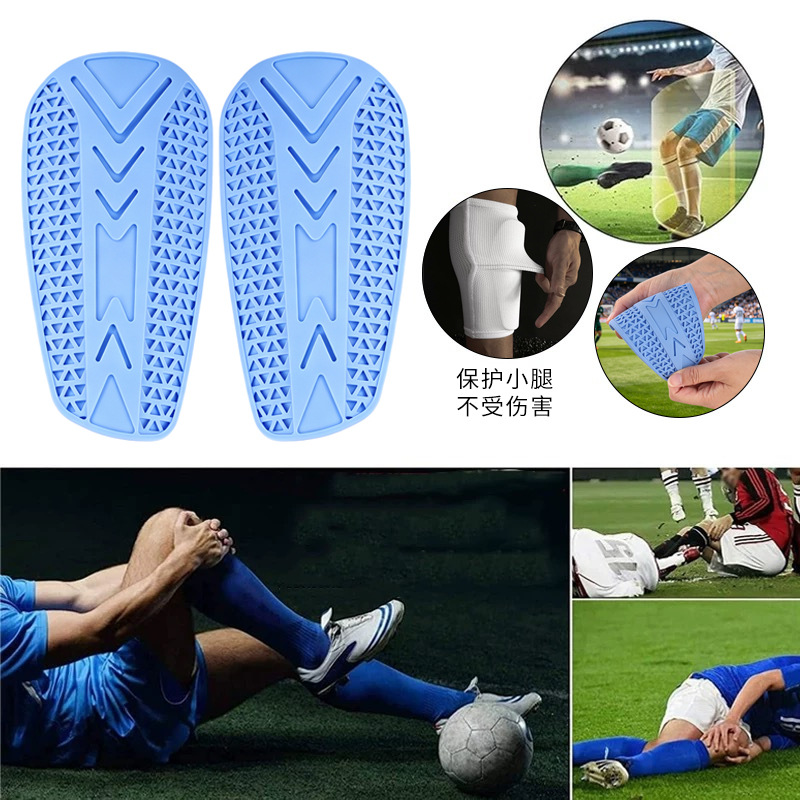 Manufacturer's new silicone football shin guards, leg protection pads, knee protection pads, protective covers
