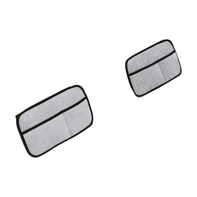 Vehicle-mounted inflatable bed in the Car - 2-special-storage-pocket-baffles-for-car-beds-comfortable-gray