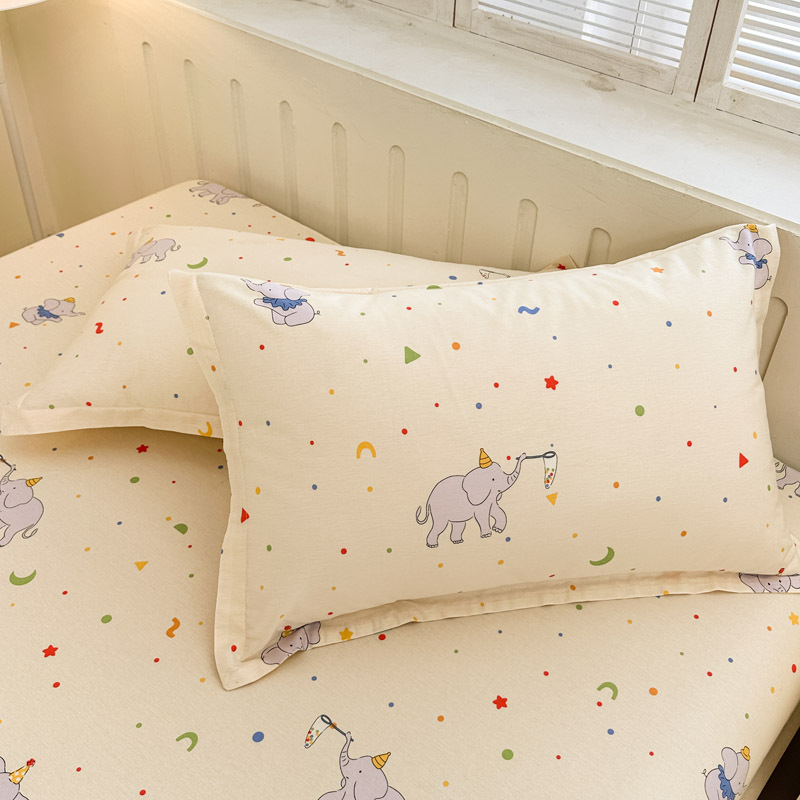 Funda de almohada de algodón de celebridades de Internet Un par de fundas de almohada de algodón 48x74cm Juego completo de fundas de almohada para un solo hogar Funda interior para mujer