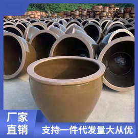 陶瓷水缸100斤-1000斤容量发酵缸直销.