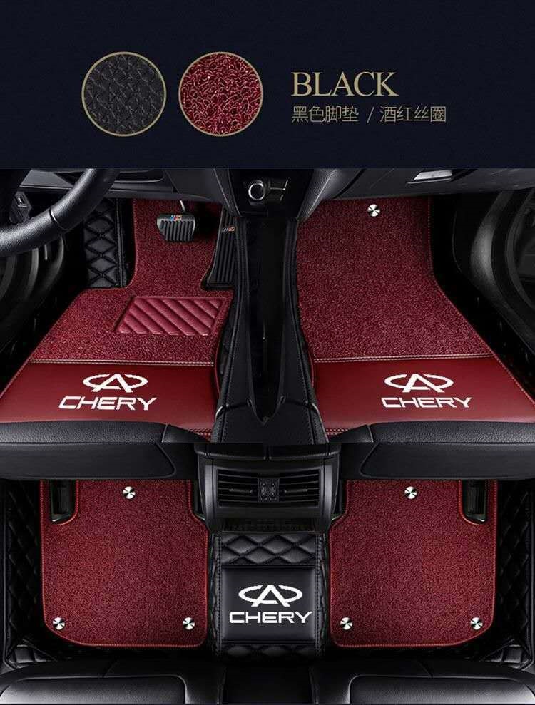 Suitable for Chery Tiggo 5/3/3x/7, Arrizo 3/5/7, Qiyun 2, E3, A3 full coverage car floor mats