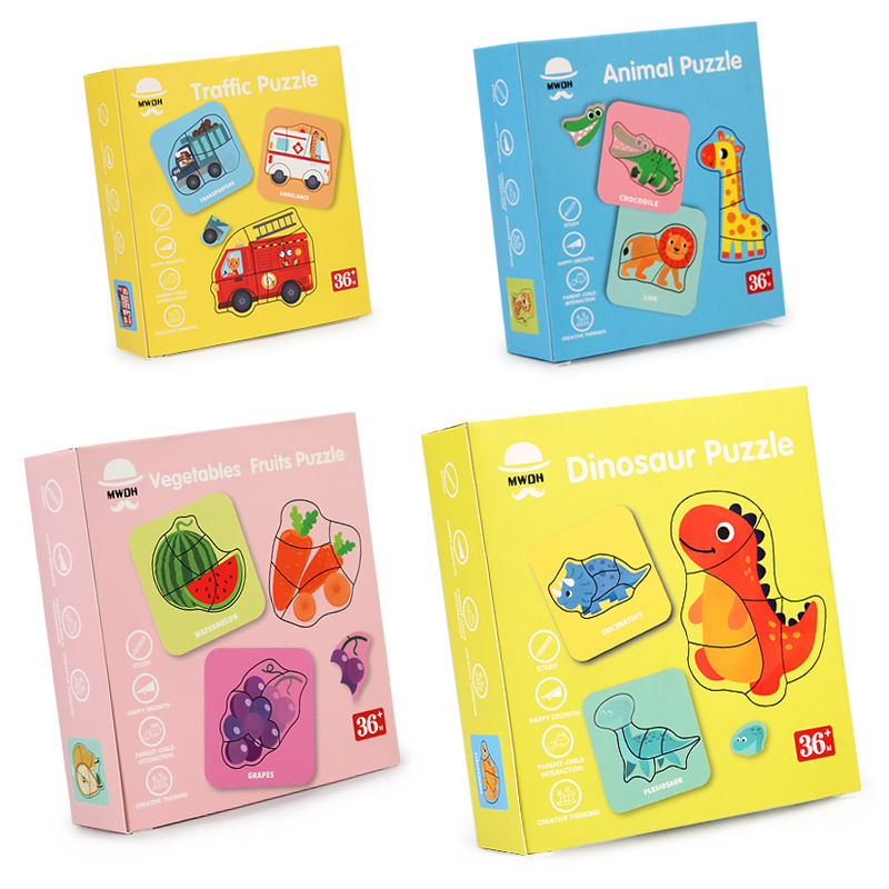 CPC CE educación temprana nivel de entrada de los niños pequeño rompecabezas bebé patrón Inglés pluma de control cognitivo entrenamiento juguetes educativos