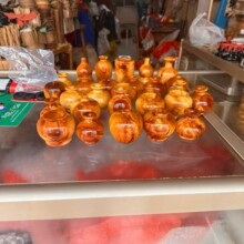 崖柏木雕小葫芦摆件 文玩手把件 开口空心 批发创意家居装饰工艺
