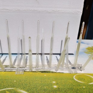 Plastic Base Anti-Bird Spikes, Bird-Repelling Spikes, Eaves Anti-Cat Fence, Balcony Farm Anti-Bird Spikes