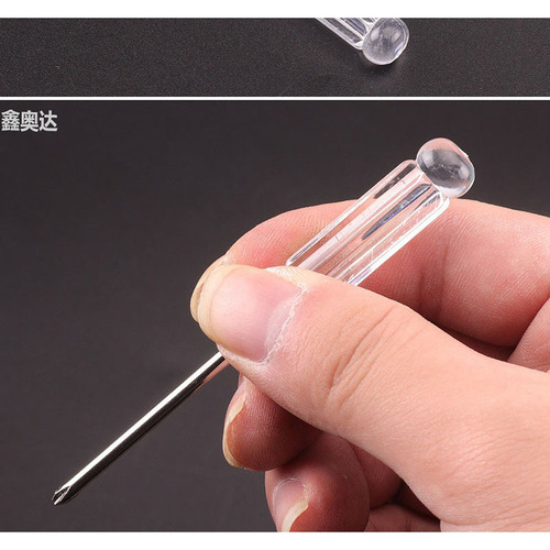 Factory wholesale cross-shaped miniature crystal screwdriver, suitable for various precision small scenes, flathead screwdriver