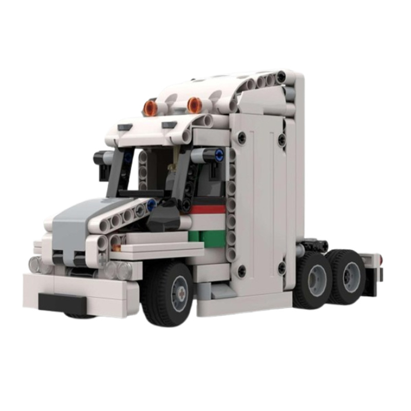 Building Block Truck Diy Assembly Model Construction Toy_voghion.com