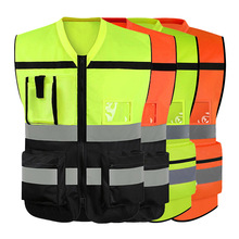 管理员反光背心面包袋安全马甲交通施工中国建筑上海建工中建八局