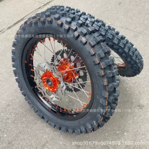Husqvarna FEFC Off-road 21 18-düym KTM EXC300 üçün CNC mərkəzli təkər dəsti