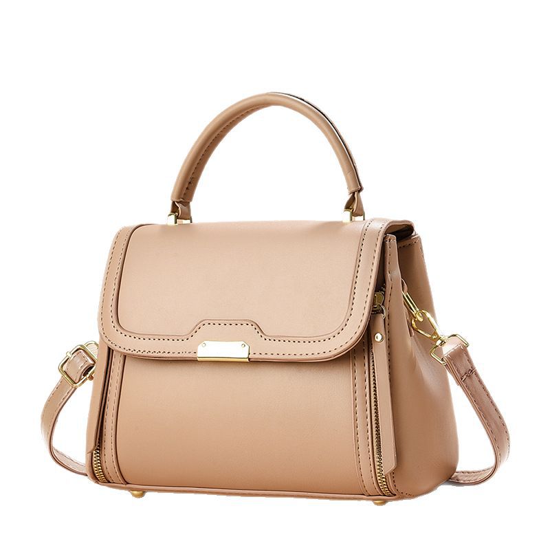 Bolso de mano bolso de comercio exterior de Taizhou bolso de mujer bolso de mensajero de un solo hombro de color sólido bolso de madre simple de moda de todo fósforo bags