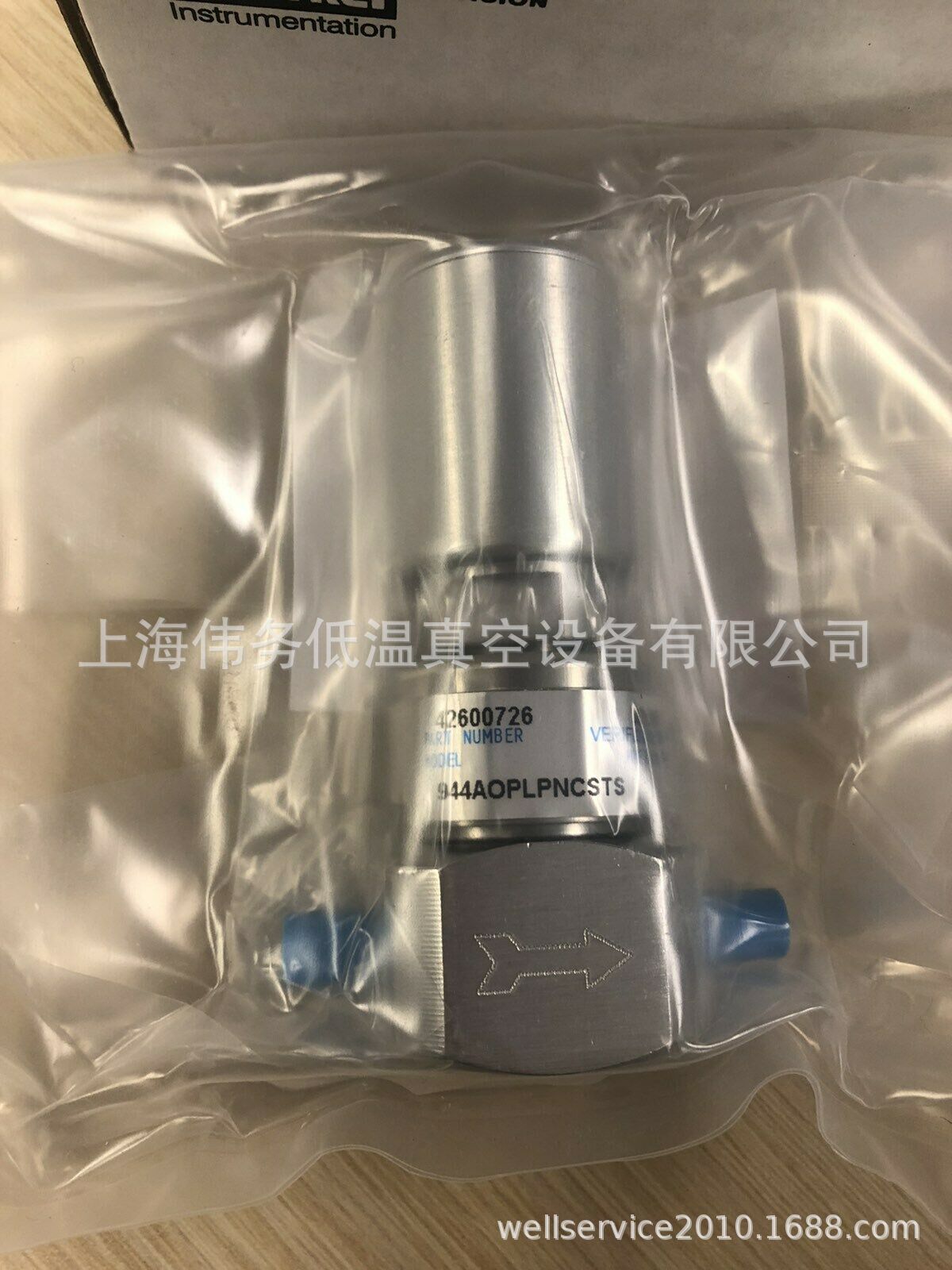 Parker Veriflo 944AOPLPNCSTS Diaphragm Valve 42600726