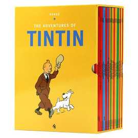 23册丁丁历险记 The Adventure of Tintin 儿童英文图书幼儿绘本