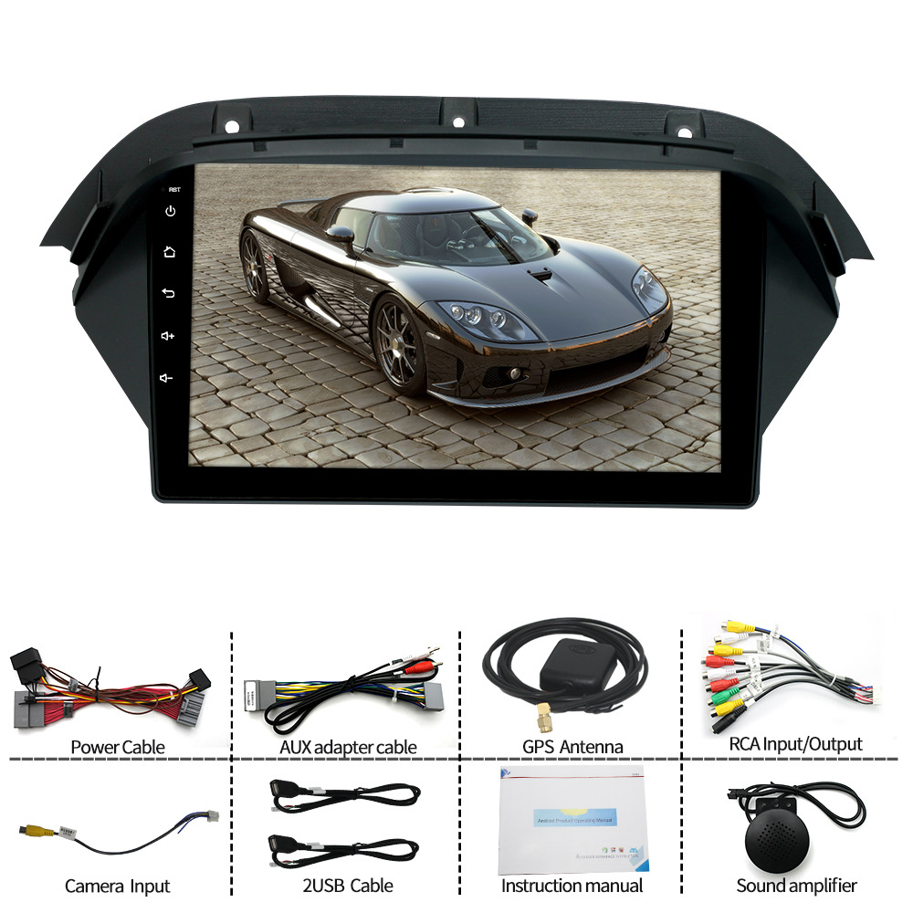 Aplicable al nuevo 07-13 AC 9 pulgadas coche Android Player Bluetooth todo en una máquina