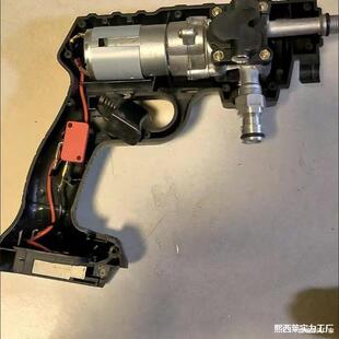 Water Gun Lithium Battery Car Wash Machine Wireless Bare Metal Water Pump High-Pressure Metal Rod Battery Car Wash