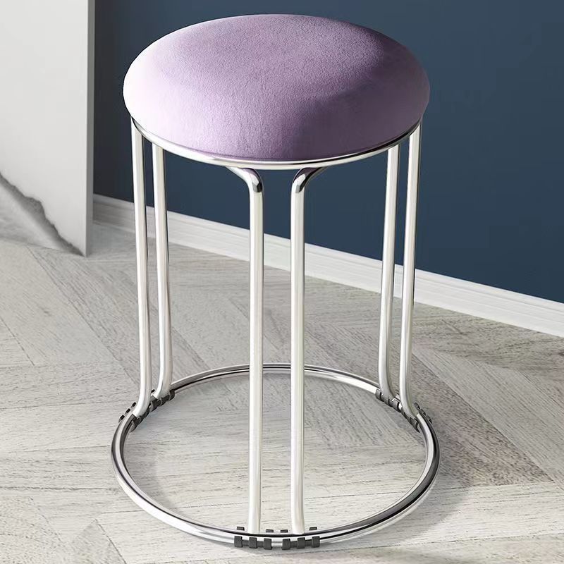 보라색 벨벳 - 굵고 두꺼워진 [6개 다리] 실버