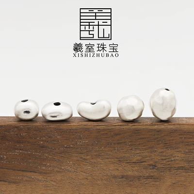hard silver irregular barrel beads | Zərgərlik ara hissələri