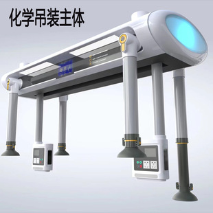Aluminum-Plastic Laboratory Bench for Science and Engineering Students, Equipped with Smart Power Supply and Ceiling-Mounted Design, Specifically for Physics and Chemistry Experiments