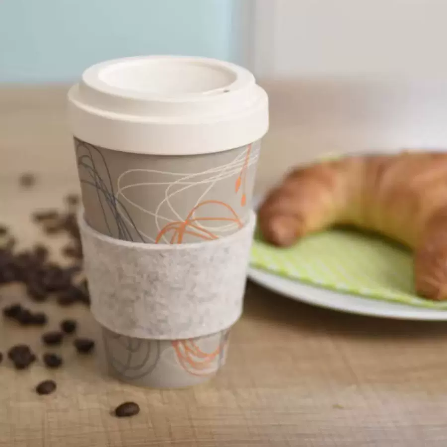 防滑水杯圈杯套玻璃杯保温杯杯子套保护套直筒加厚耐热茶杯套LOGO