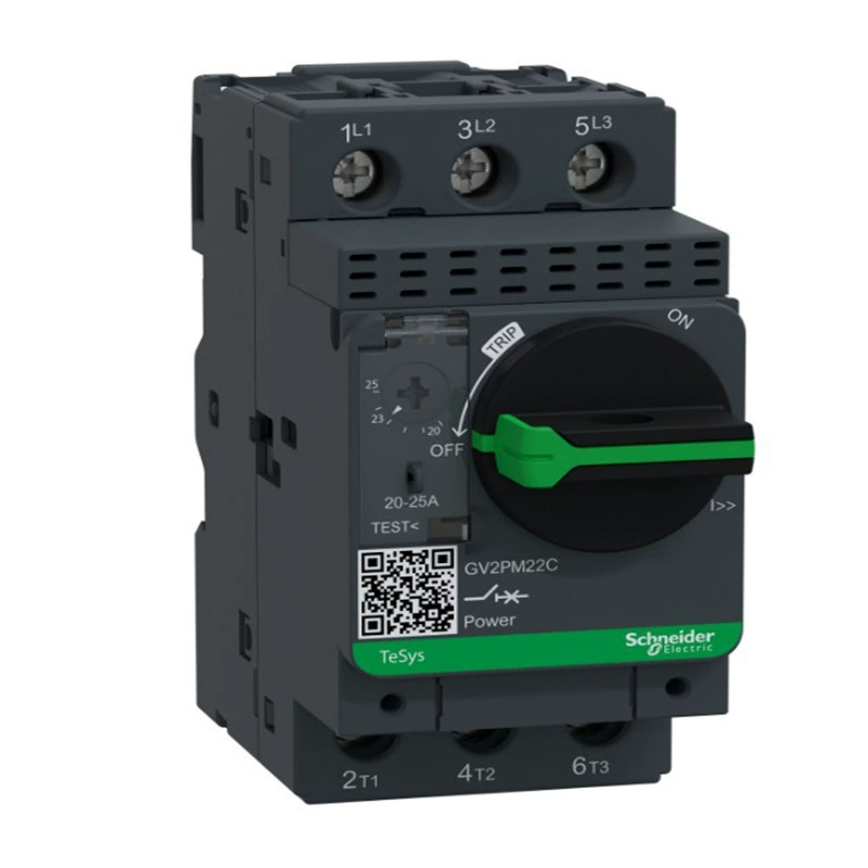 Оригинальный тепловой магнитный автомат защиты Schneider GV2PM22C с ручкой управления 20-25A