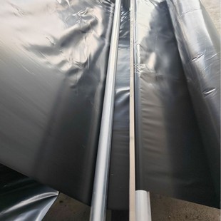 Spot Hdpe 6m Wide Black Construction Film 30m Long Small Greenhouse Film Aquaculture Geomembrane Anti-Seepage Film