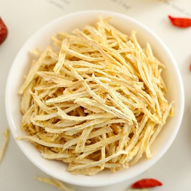 Dried Ginger Shreds Gan Jiang Si 500g Yunnan Culinary Herb for Tea Soup and Cooking in use