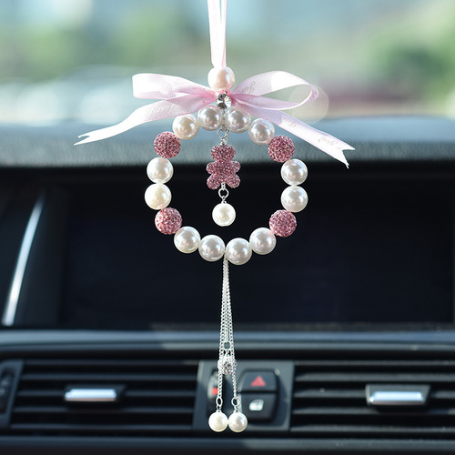 Original new car pendant car pendant creative car rearview mirror pendant high-end goddess style interior