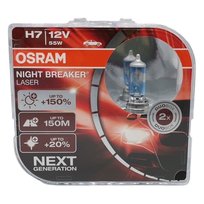 Osram de cuarta y quinta generación láser NL Nightwalker ilumina la bombilla halógena NB200