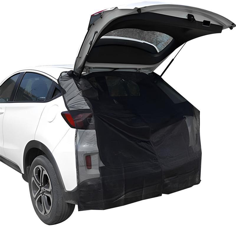 Car Tailgate Sunshade Anti-Mosquito Ventilation and Heat Reduction Tailgate Mosquito Net Car Trunk Magnetic Mesh Curtain