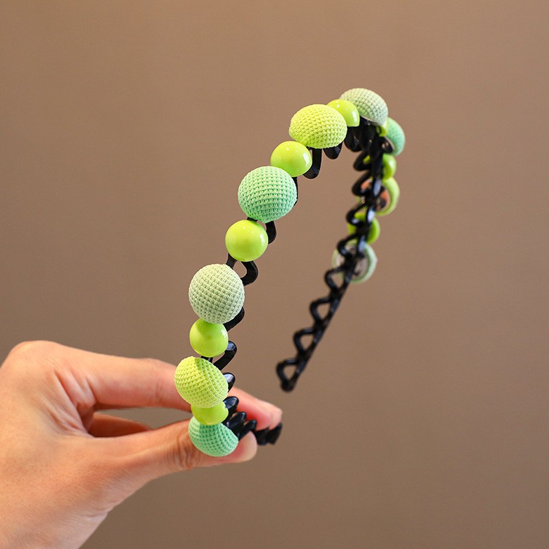 2023 nueva banda para el cabello de las niñas artefacto de cabello roto para niños horquilla de verano cabello antideslizante presionando diadema clip para el cabello de las niñas tocado