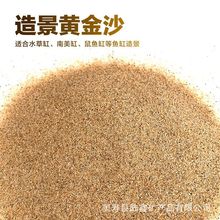 黄金沙细黄沙超细溪流沙铺底石砂化妆沙鱼缸草缸金色南美小颗粒