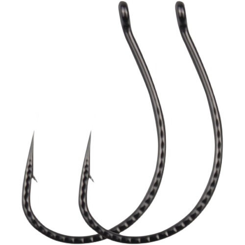 Longlin strengthens 8003 fishhook Luya single hook wacky fishing group soft worm hook mandarin fish bass cocked mouth inverted fishing hook