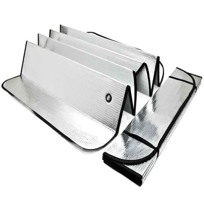 Venta directa de fábrica coche sombrilla protector solar aislamiento térmico parabrisas delantero sombrilla cubierta verano protección solar nieve